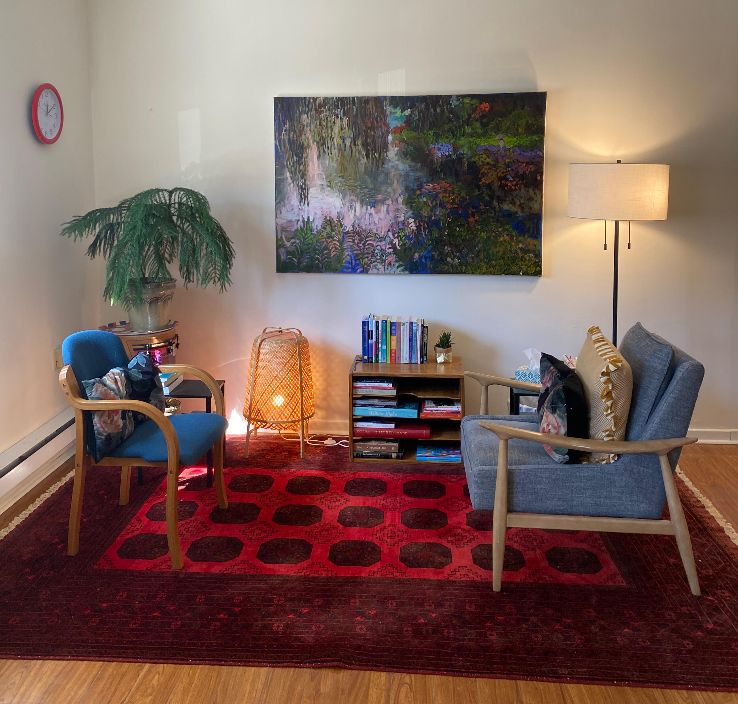 A calming and sensory friendly setting.